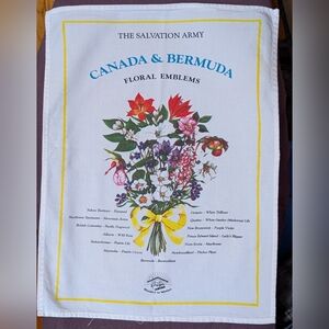 Vintage Salvation Army Tea Towel 100%  Cotton Ministry to Women